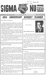 Alumni Newsletter Spring 1962-1 Alumni Newsletter Spring 1962-1