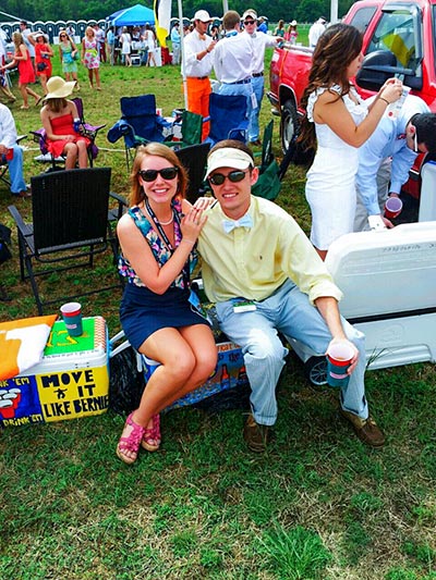The brothers of Epsilon Eta and their dates attended the Carolina Cup in Camden, South Carolina 2012-03
