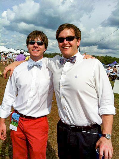 The brothers of Epsilon Eta and their dates attended the Carolina Cup in Camden, South Carolina 2012-05