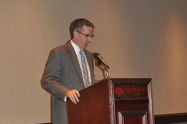 Sigma Nu UTK Founders Day, the speaker for the evening was Jeff Cathey, Associate Dean of Students 2012-02