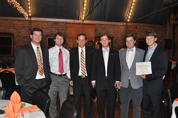 Sigma Nu UTK finished second out of 14 teams during Greek Week 2012-03
