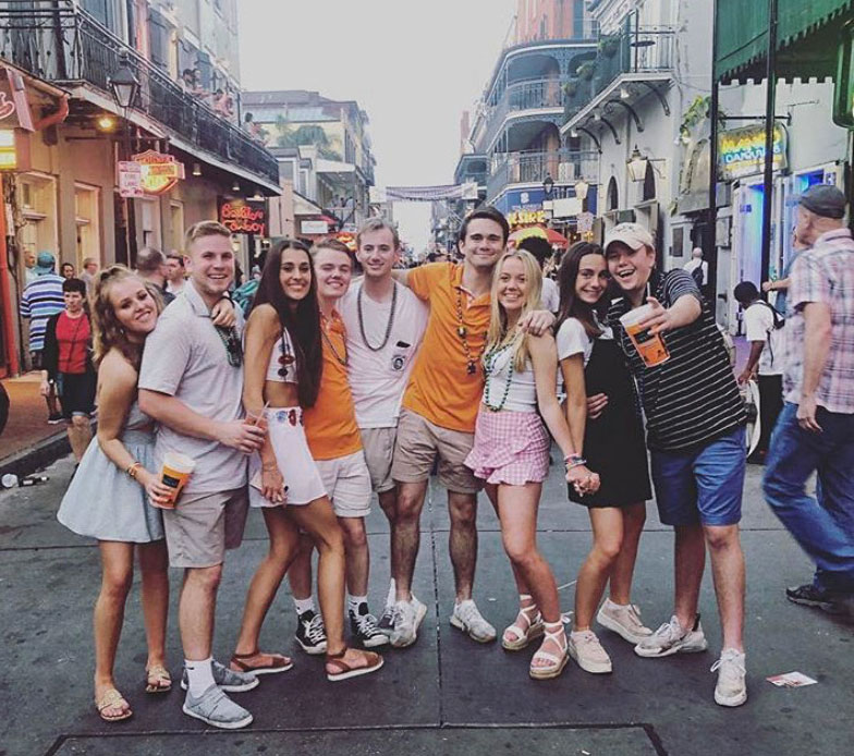 2018 Sigma Nu UTK  Spring Formal exploring the French Quarter