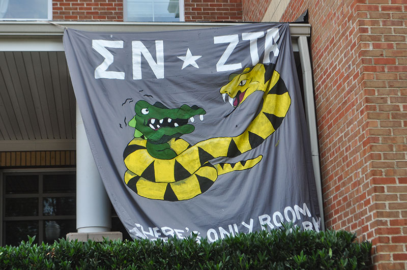 Sigma Nu UTK Snake Daze Banner 2018